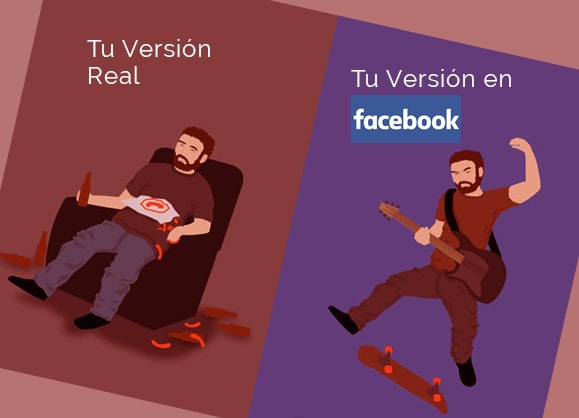 facebook vs reality